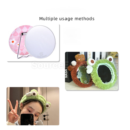Customization Plush desktop makeup mirror Promotional Products