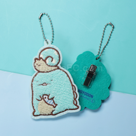 Customization Custom-shaped felt embroidery pendants Promotional Products