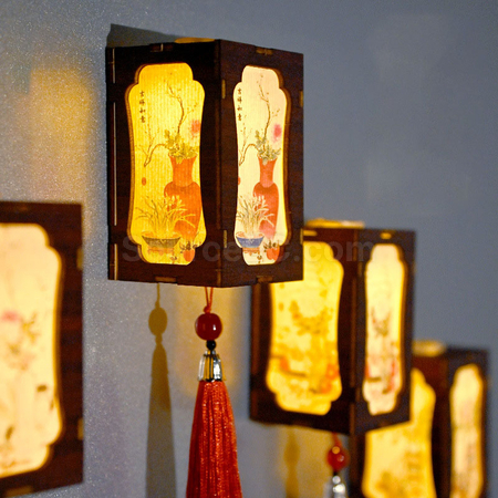 Customization Luminous Lantern Refrigerator Magnet Promotional Products