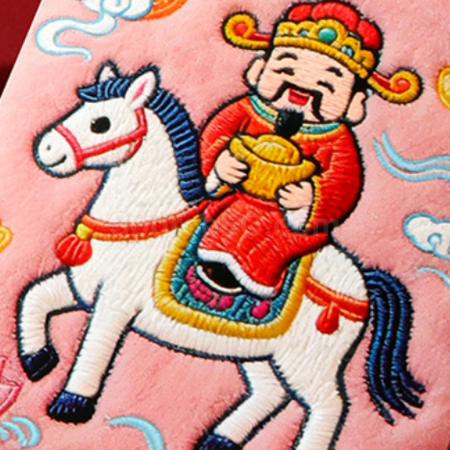 Customization 5d Fluffy Red Envelope Bag Promotional Products