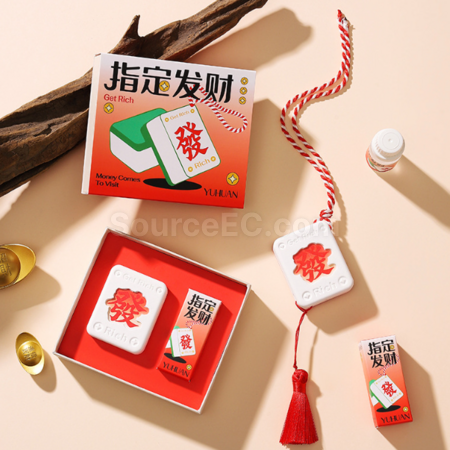 Customization Mahjong Aromatherapy Scented Hanging Gift Box Promotional Products