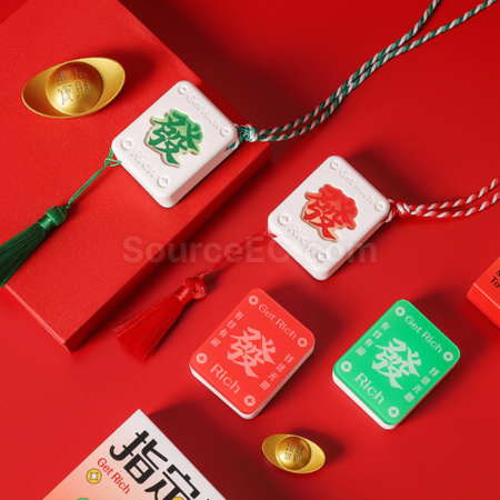 Customization Mahjong Aromatherapy Scented Hanging Gift Box Promotional Products