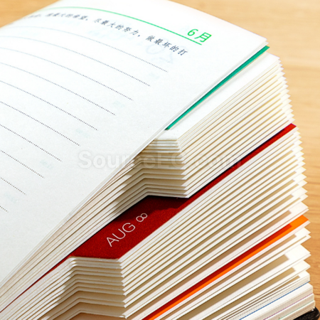 Customization Pocket Schedule Notebook Promotional Products