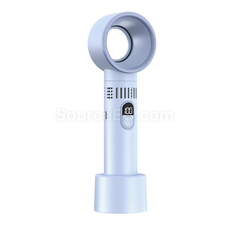 Customization Digital display bladeless mini handheld fan Promotional Products
