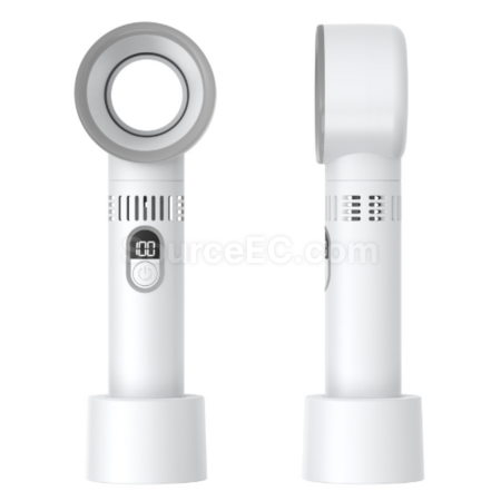 Customization Digital display bladeless mini handheld fan Promotional Products