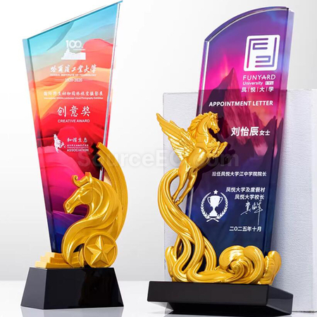 Customization Crystal Trophy Promotional Products
