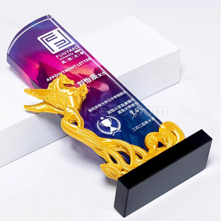 Customization Crystal Trophy Promotional Products