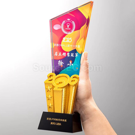Customization Crystal Trophy Promotional Products