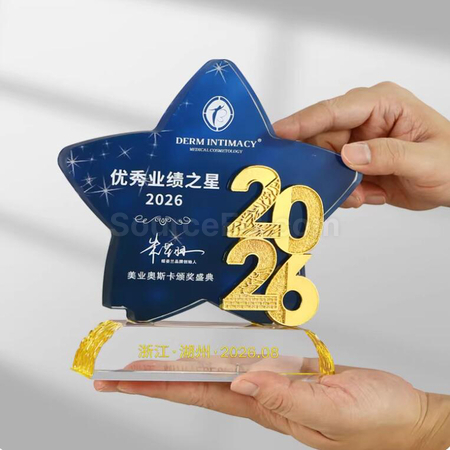 Customization Crystal Trophy Promotional Products