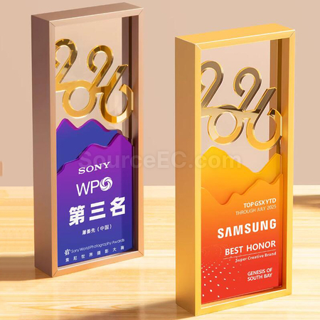 Customization Crystal Trophy Promotional Products