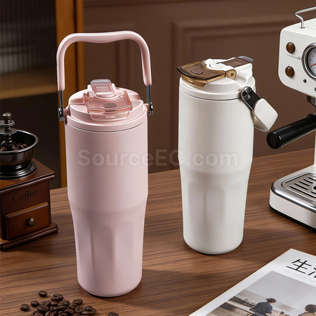Customization Stainless Steel Ceramic Insulated Cup Promotional Products