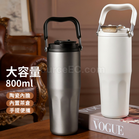 Customization Stainless Steel Ceramic Insulated Cup Promotional Products