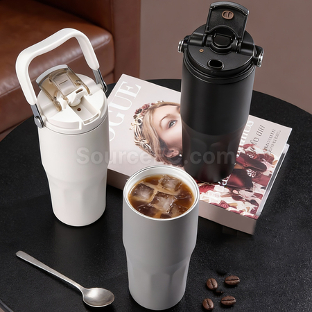 Customization Stainless Steel Ceramic Insulated Cup Promotional Products