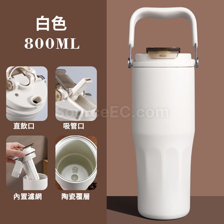 Customization Stainless Steel Ceramic Insulated Cup Promotional Products