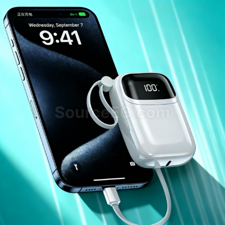Customization 3C certified dual-line power bank Promotional Products