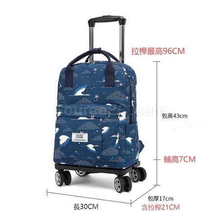 Customization  Lightweight Folding Trolley Backpack Promotional Products