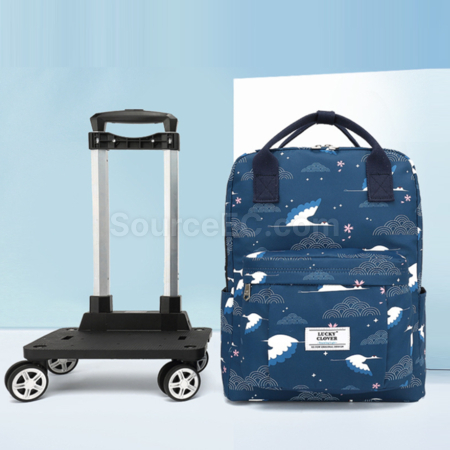 Customization  Lightweight Folding Trolley Backpack Promotional Products