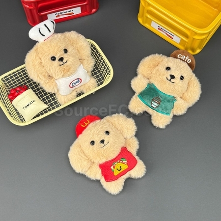 Customization Puppy plush doll pendant Promotional Products