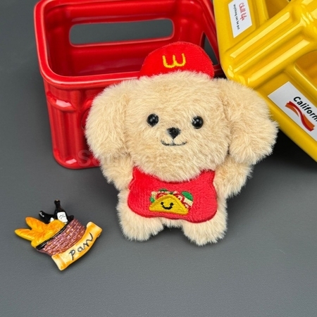 Customization Puppy plush doll pendant Promotional Products