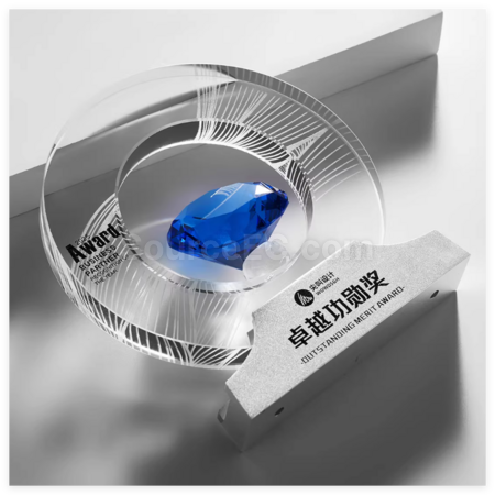Customization Creative Diamond Crystal Trophy Promotional Products