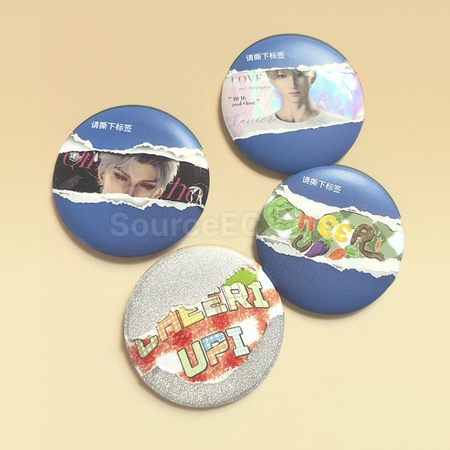 Customization Tear-off Badge Promotional Products