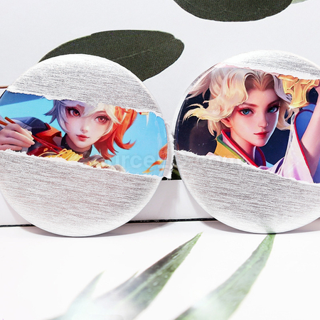 Customization Tear-off Badge Promotional Products