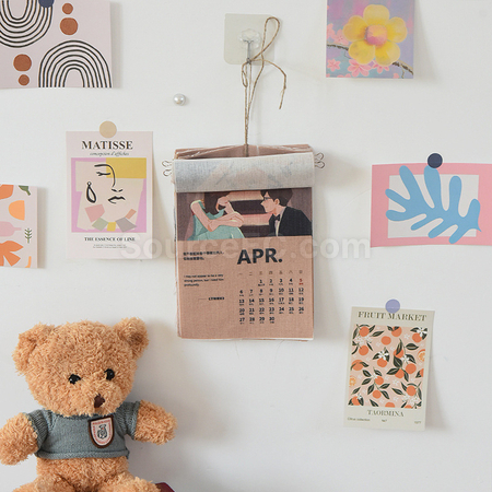 Customization Tear-off canvas calendar Promotional Products