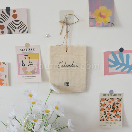 Customization Tear-off canvas calendar Promotional Products