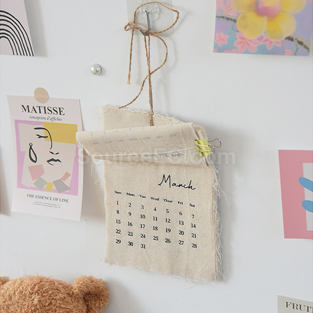 Customization Tear-off canvas calendar Promotional Products