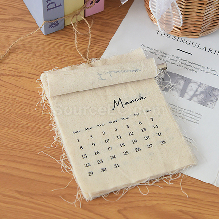 Customization Tear-off canvas calendar Promotional Products