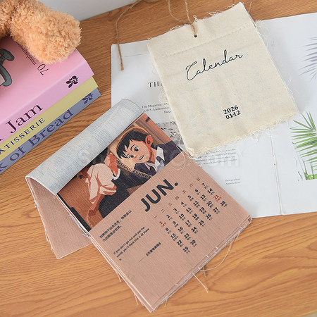 Customization Tear-off canvas calendar Promotional Products