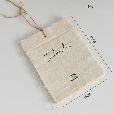 Customization Tear-off canvas calendar Promotional Products