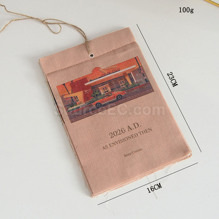 Customization Tear-off canvas calendar Promotional Products