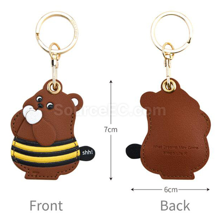 Customization Animal Mini Card Set Keychain Promotional Products