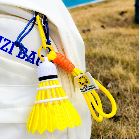 Customization Badminton pendant keychain Promotional Products