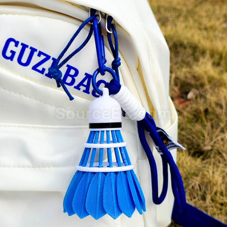 Customization Badminton pendant keychain Promotional Products