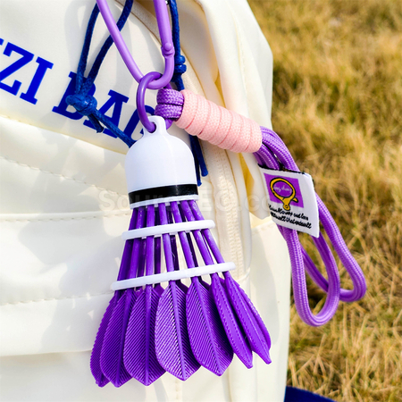 Customization Badminton pendant keychain Promotional Products