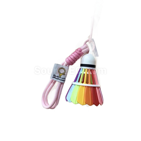 Customization Badminton pendant keychain Promotional Products