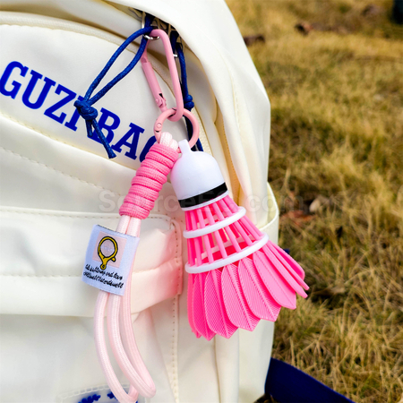 Customization Badminton pendant keychain Promotional Products