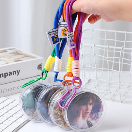 Customization Transparent acrylic badge itabag pendant storage box Promotional Products