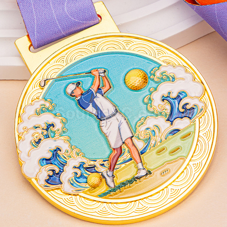 Customization Golf Metal Medal Promotional Products