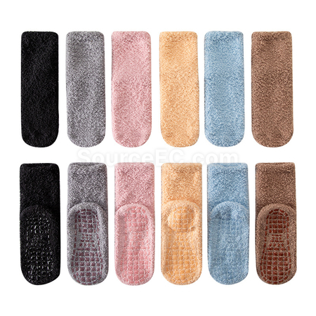 Customization Non-Slip Coral Fleece Floor Socks Promotional Products
