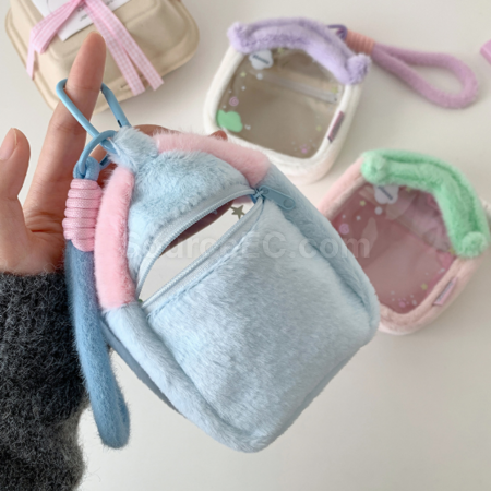Customization Plush small house transparent doll bag storage bag Promotional Products