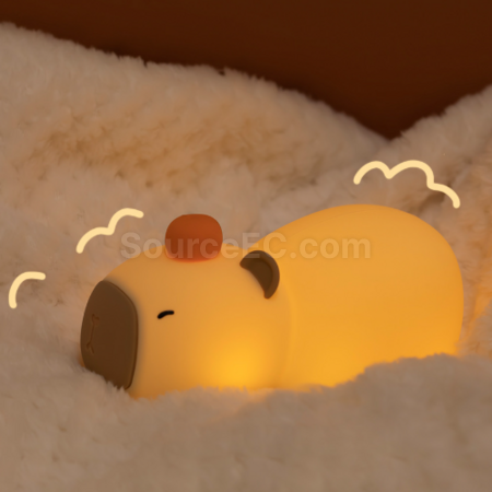 Customization Papa Capybara Patting Night Light Promotional Products
