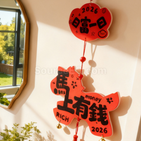 Customization Horse Year decorative pendants Promotional Products