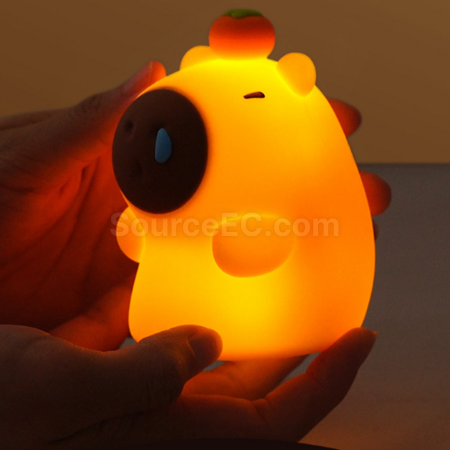 Customization Capybara taps the small night light Promotional Products
