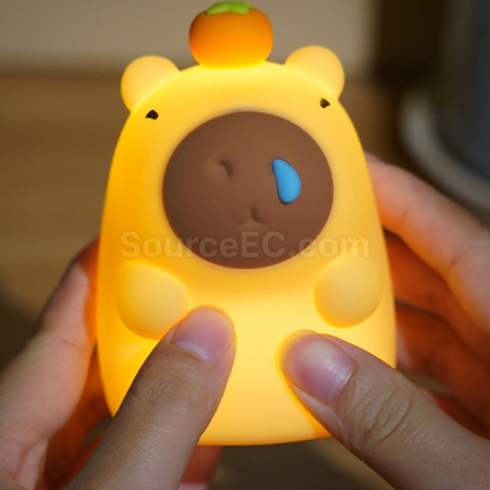 Customization Capybara taps the small night light Promotional Products