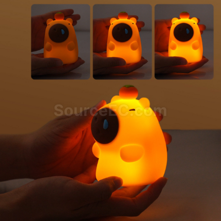 Customization Capybara taps the small night light Promotional Products