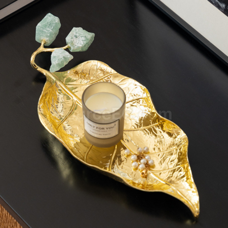 Customization Brass Gold Leaf Ornament Promotional Products