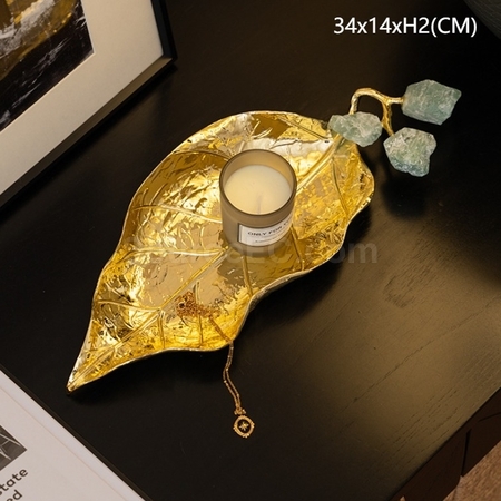 Customization Brass Gold Leaf Ornament Promotional Products